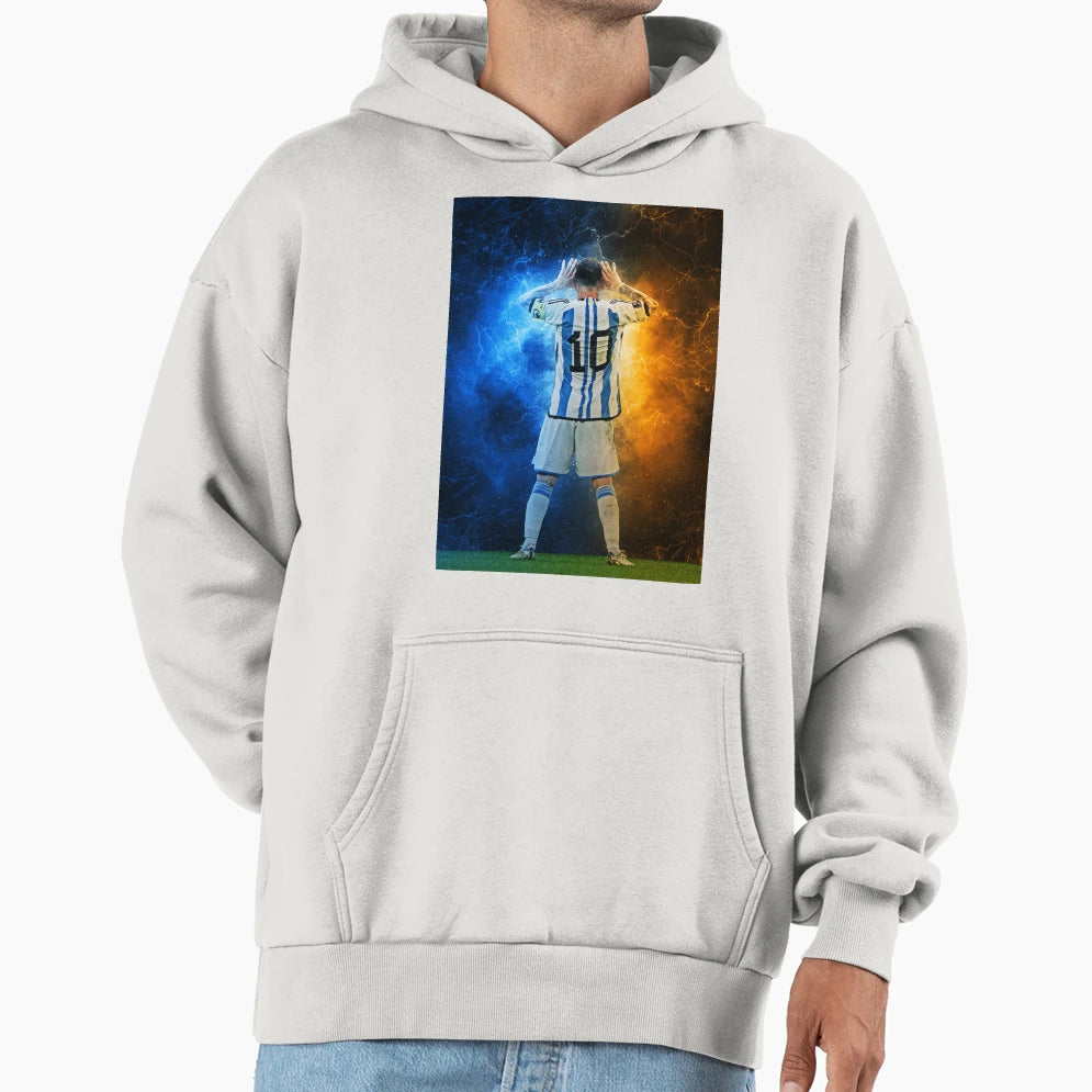 Lionel Messi New Goal Celebration Season Hoodie - Unique Graphic Unisex - T-Shirt, Sweatshirt, Hoodie