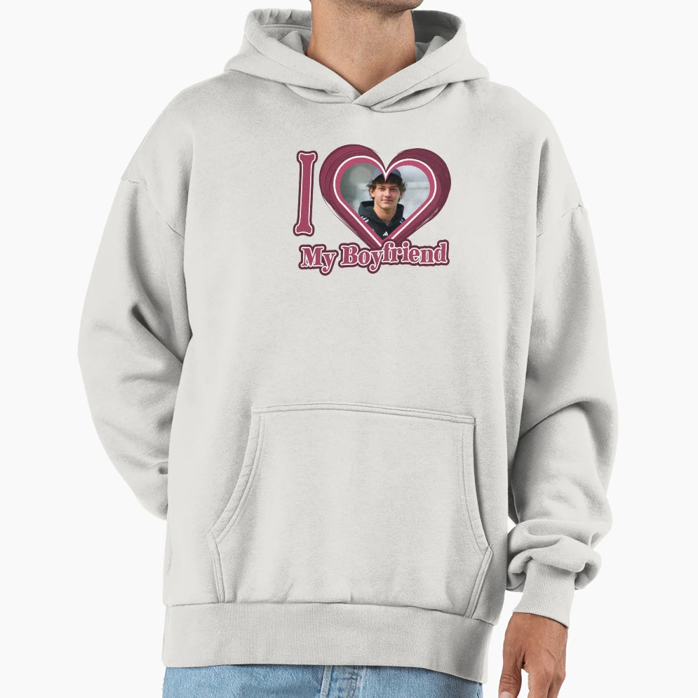 I Love My Boyfriend Kimi Antonelli Hoodie - Streetwear Style Men Women - T-Shirt, Sweatshirt, Hoodie