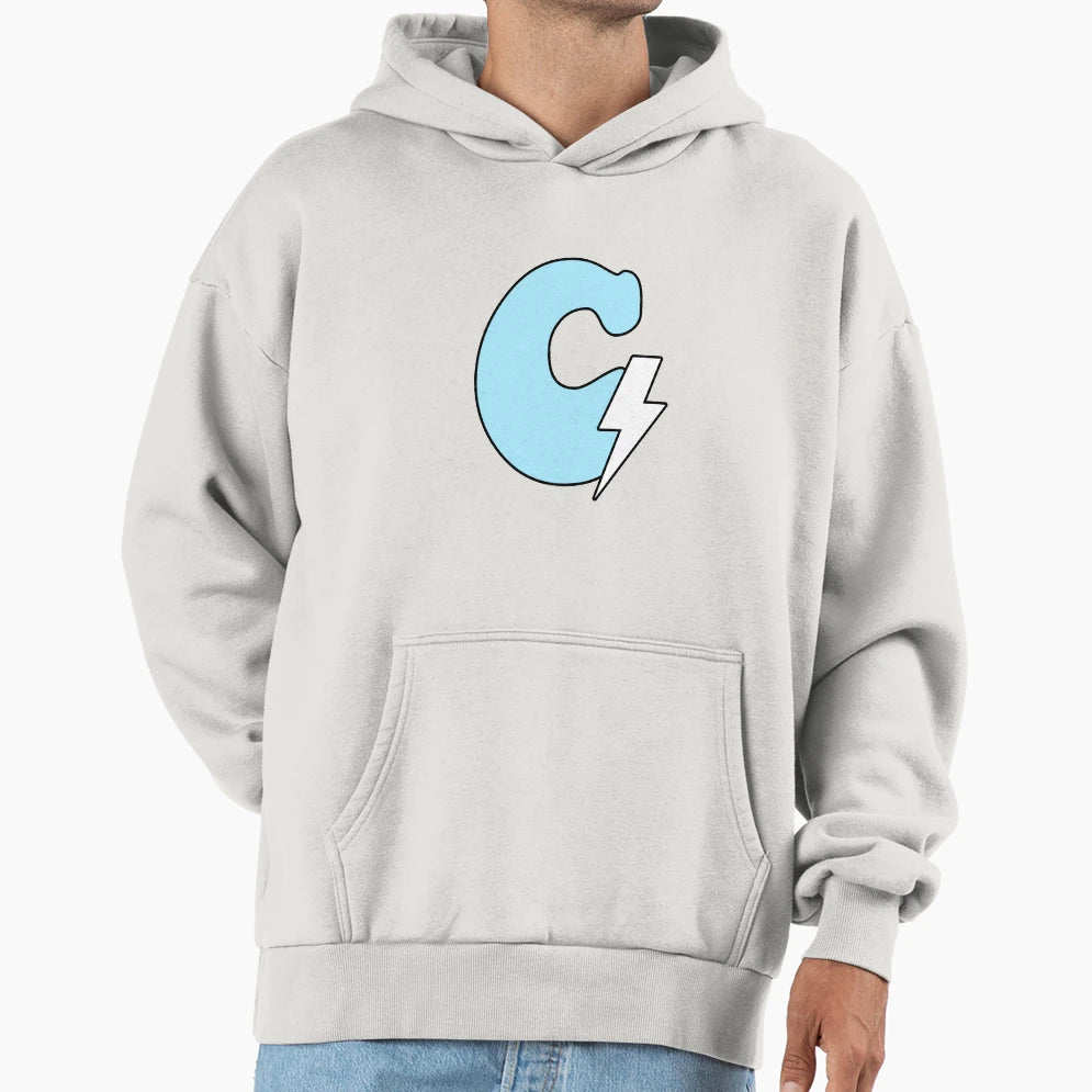 C Lightning Hoodie - Unique Graphic Men Women - T-Shirt, Sweatshirt, Hoodie