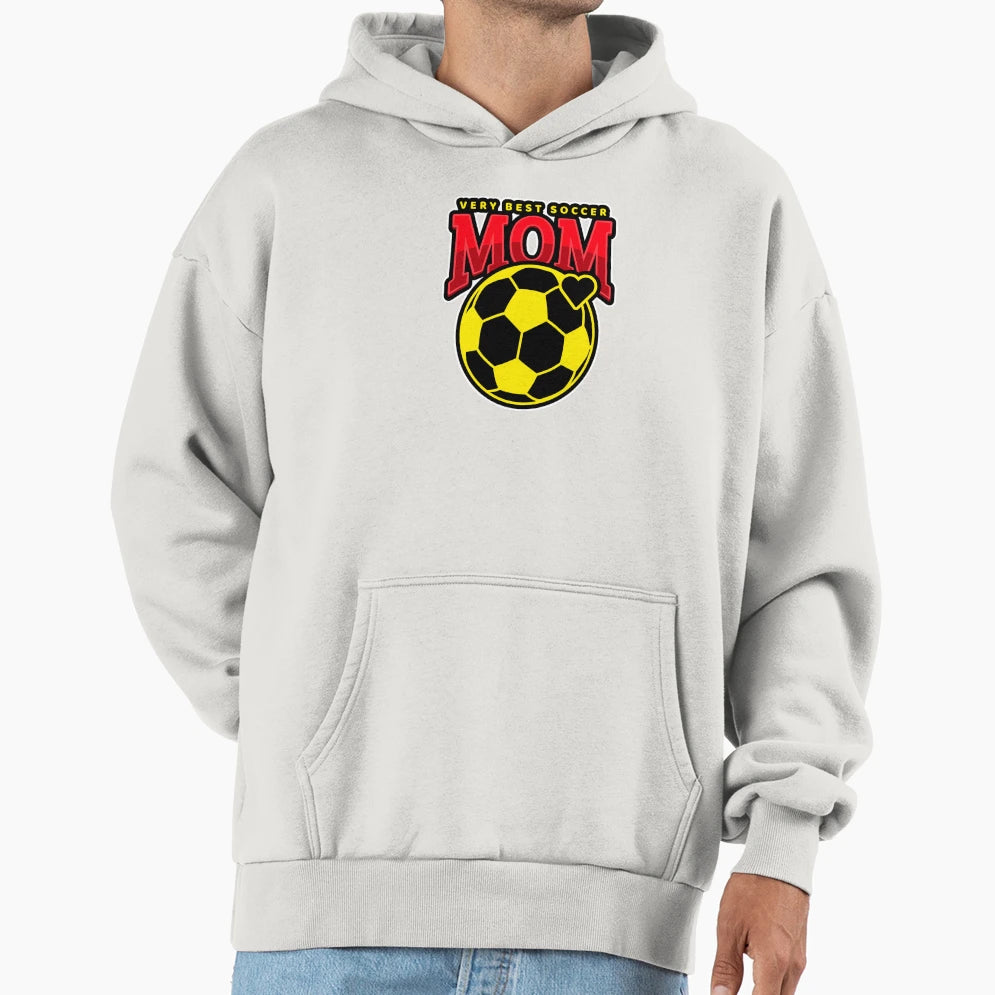 Very Best Soccer Mom Hoodie - Aesthetic Graphic Men Women - T-Shirt, Sweatshirt, Hoodie
