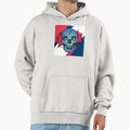Skull Lightning Bolt Hoodie - Custom Art Print Men Women - T-Shirt, Sweatshirt, Hoodie