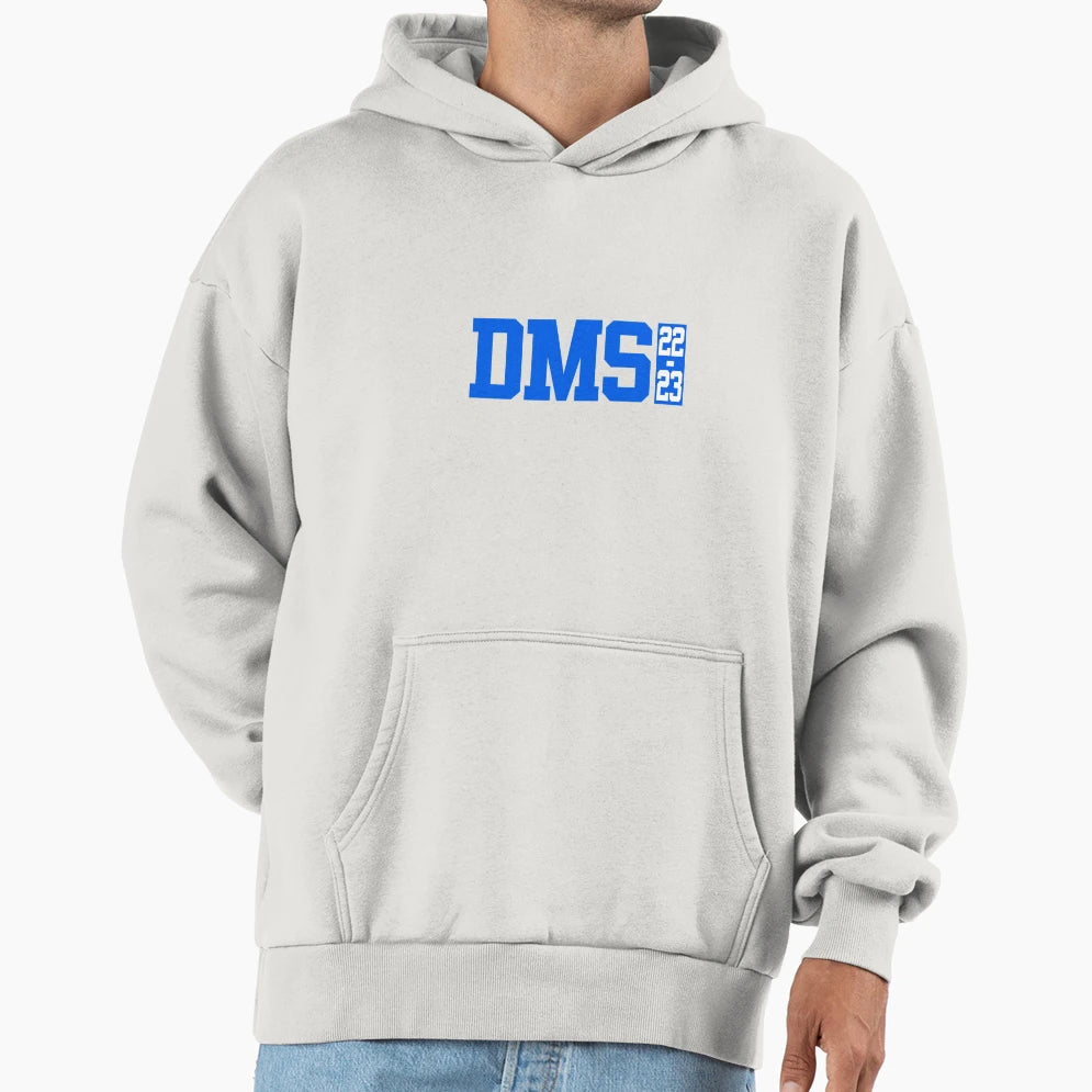 Varsity Dms Hoodie - Minimalist Print Men Women - T-Shirt, Sweatshirt, Hoodie