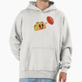Rugby And Tacos Gift Ideas Mexican Food Hoodie - Custom Art Print Men Women - T-Shirt, Sweatshirt, Hoodie