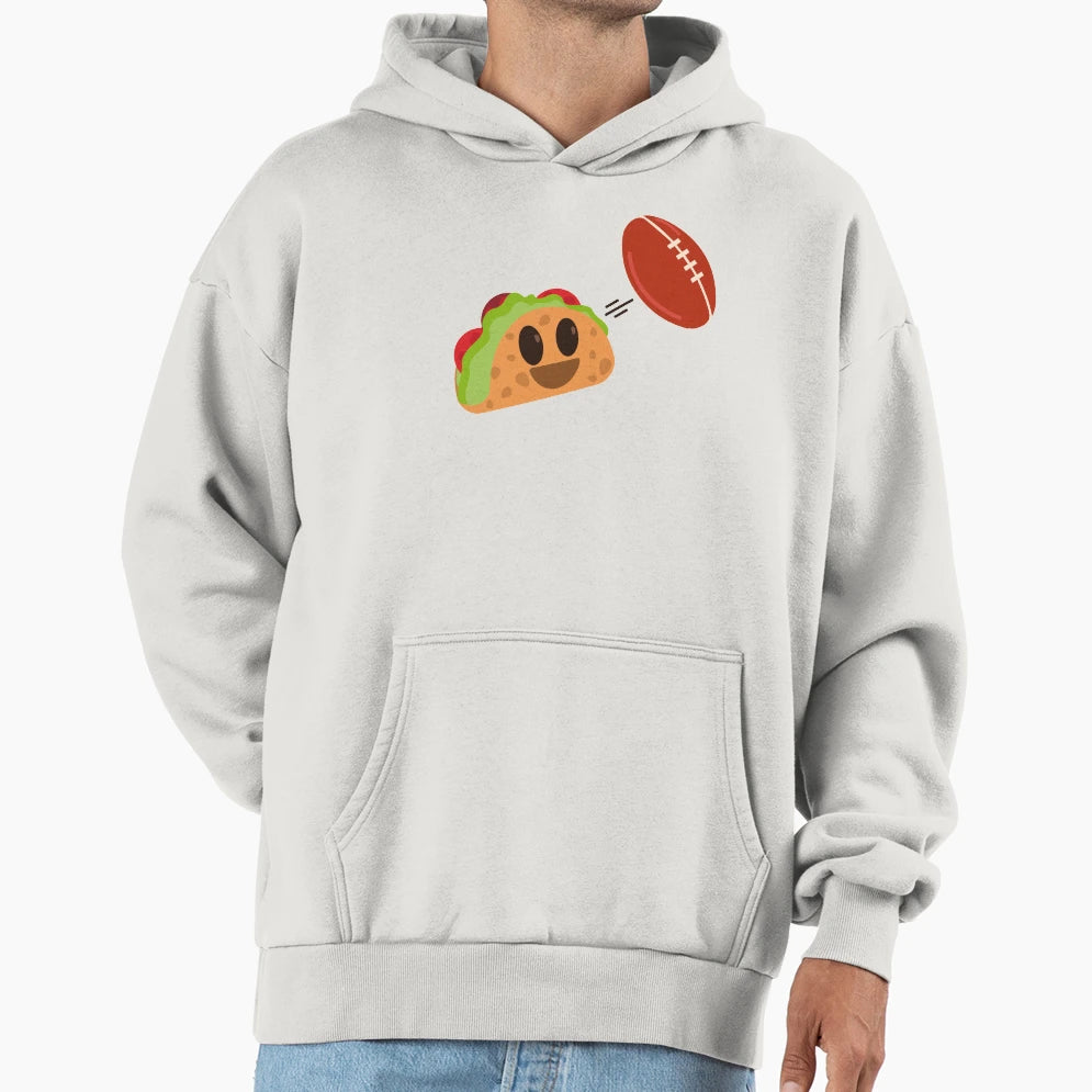 Rugby And Tacos Gift Ideas Mexican Food Hoodie - Custom Art Print Men Women - T-Shirt, Sweatshirt, Hoodie