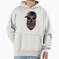 Skull Beard Hoodie - Graphic Print for Adults - T-Shirt, Sweatshirt, Hoodie