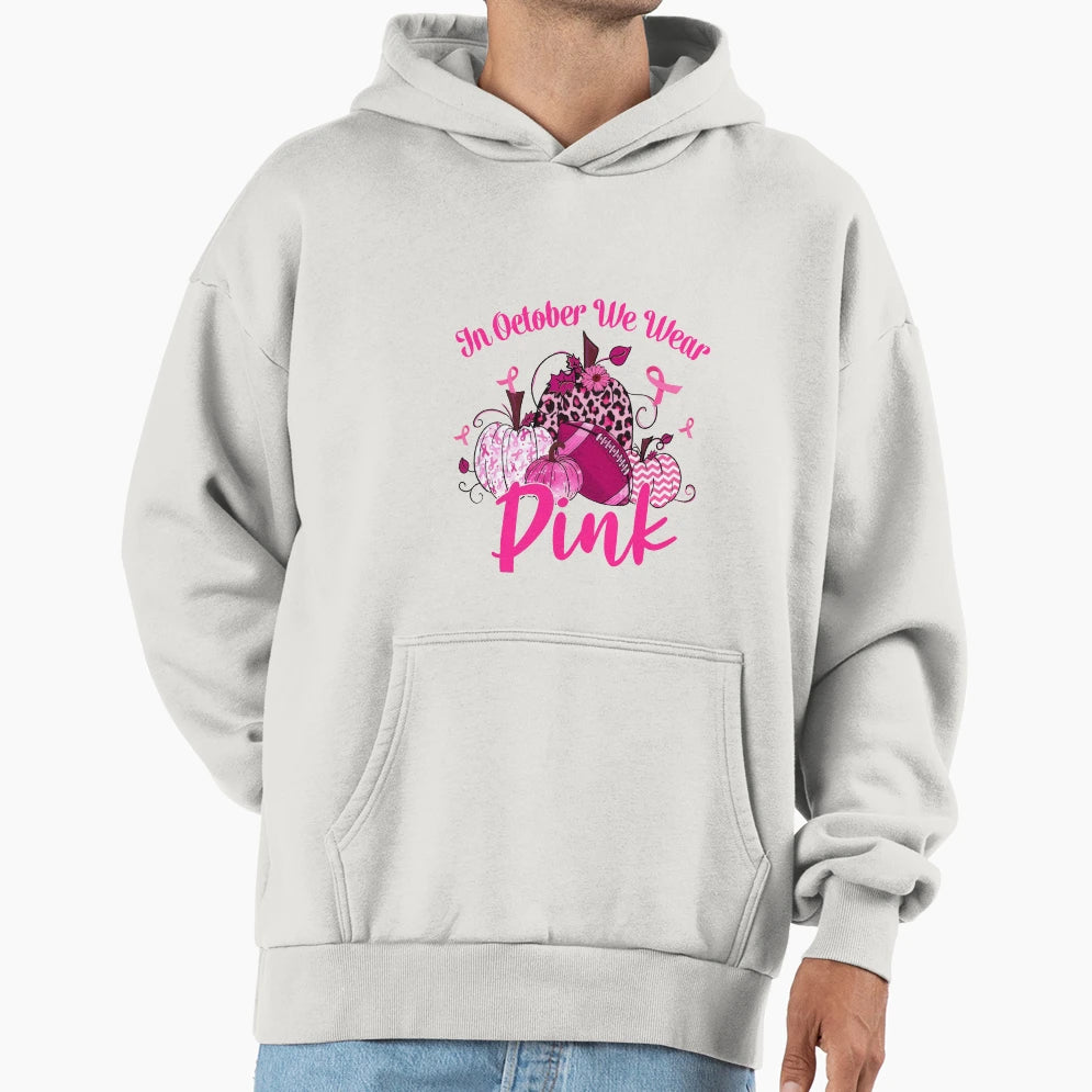 Breast Cancer Rds Hoodie - Aesthetic Graphic for Adults - T-Shirt, Sweatshirt, Hoodie