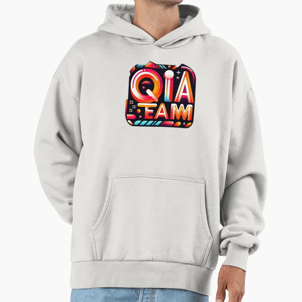 Qa Team Hoodie - Streetwear Style Men Women - T-Shirt, Sweatshirt, Hoodie