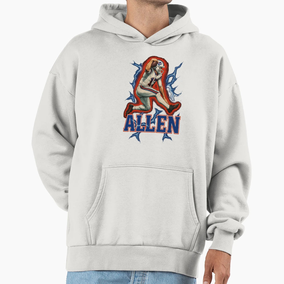 Allen Hurdle Hoodie - Fun Novelty Design Men Women - T-Shirt, Sweatshirt, Hoodie