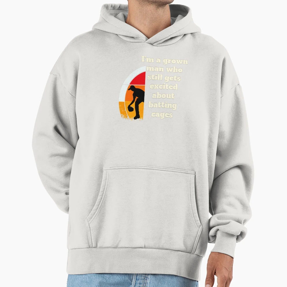 Funny Baseball Touchdown Hoodie - Casual Everyday Wear Unisex - T-Shirt, Sweatshirt, Hoodie