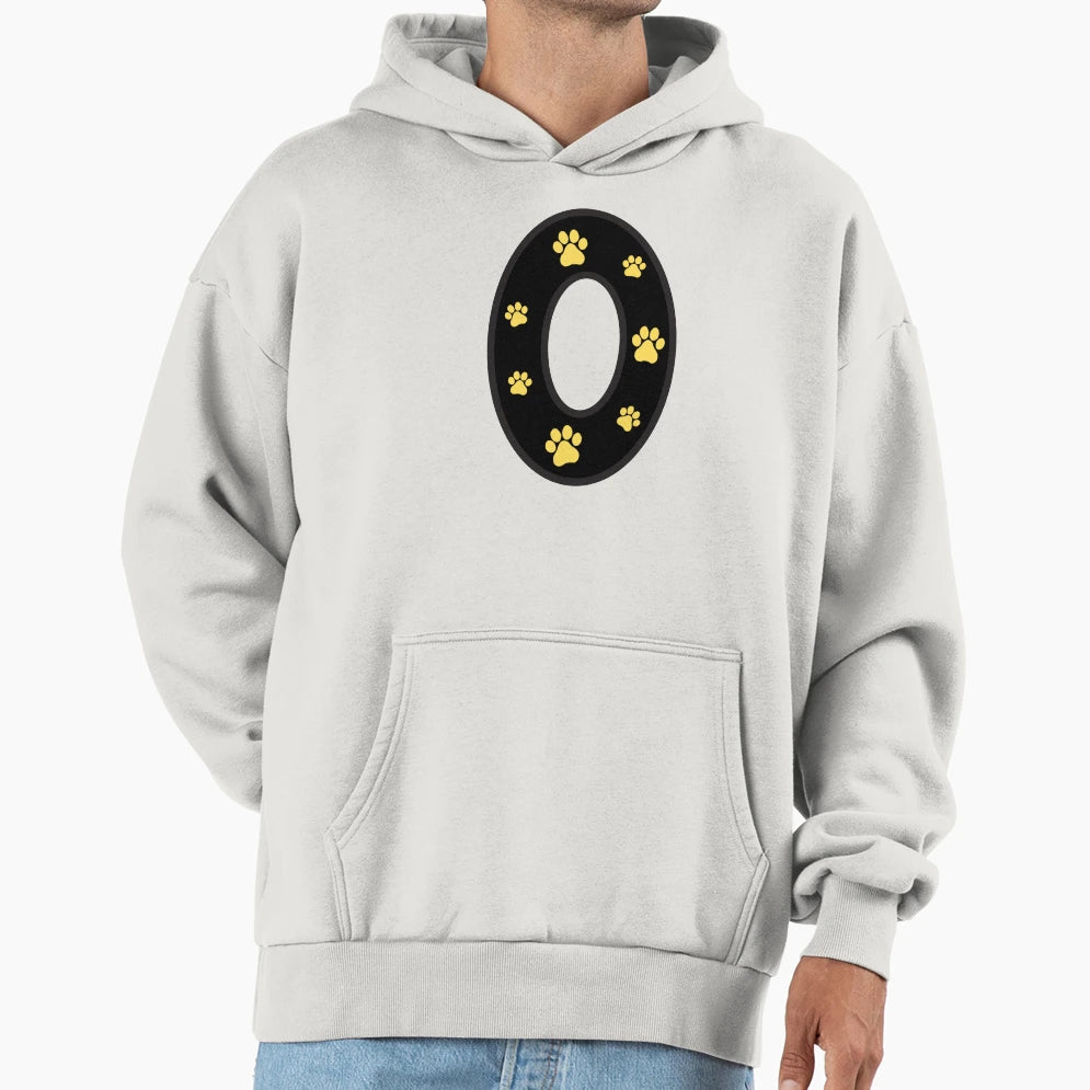 Paw Alphabet Hoodie - Graphic Print for Adults - T-Shirt, Sweatshirt, Hoodie