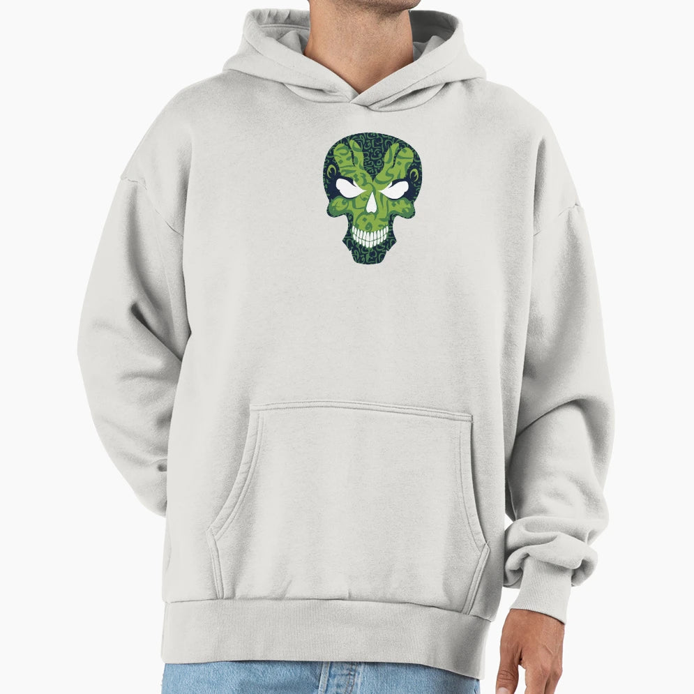 Arabic Letters Skull Hoodie - Trendy Graphic Unisex - T-Shirt, Sweatshirt, Hoodie