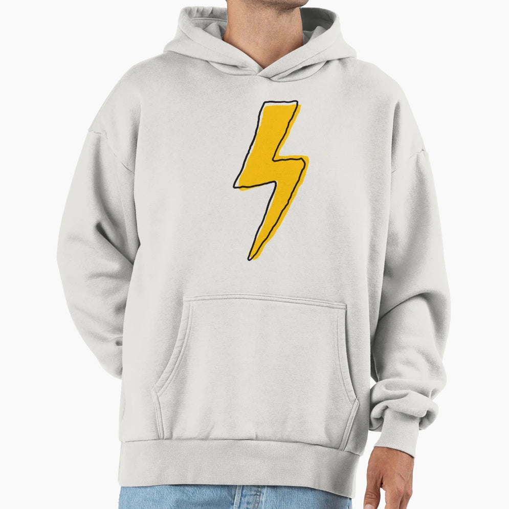 Lighting Bolt Hoodie - Fun Novelty Design Men Women - T-Shirt, Sweatshirt, Hoodie
