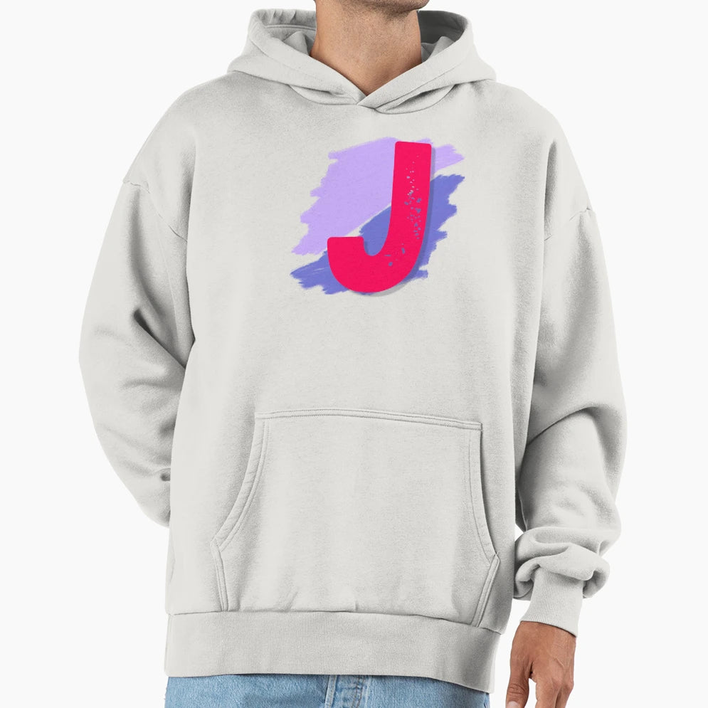 Letter J Hoodie - Streetwear Style Unisex - T-Shirt, Sweatshirt, Hoodie