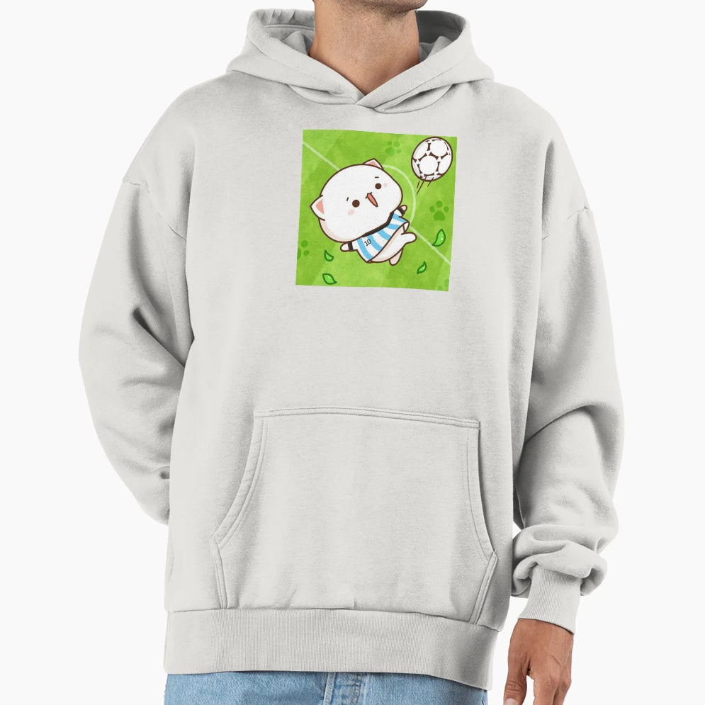 Dudu Player Kick Ball Hoodie - Casual Everyday Wear for Adults - T-Shirt, Sweatshirt, Hoodie