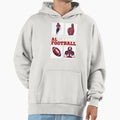 Saturdays Are All About Football Hoodie - Minimalist Print for Adults - T-Shirt, Sweatshirt, Hoodie