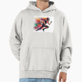 American Football Player Hoodie - Aesthetic Graphic Unisex - T-Shirt, Sweatshirt, Hoodie