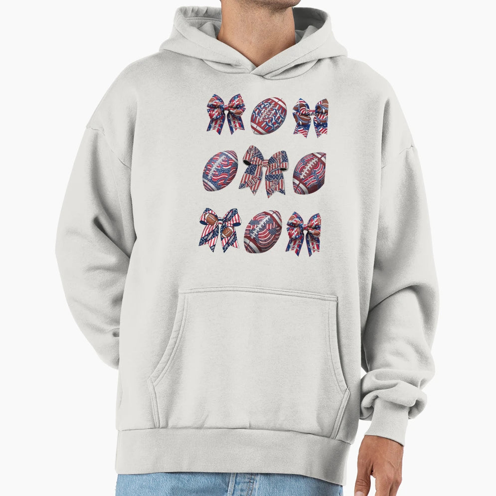 Coquette Football Lets American Hoodie - Novelty Apparel for Adults - T-Shirt, Sweatshirt, Hoodie
