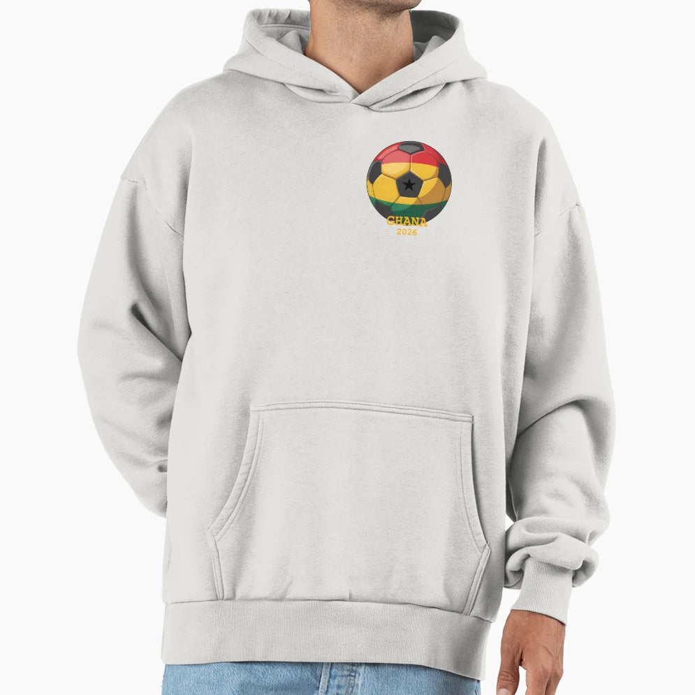 Ghana 2026 Soccer Games Hoodie - Graphic Print Unisex - T-Shirt, Sweatshirt, Hoodie
