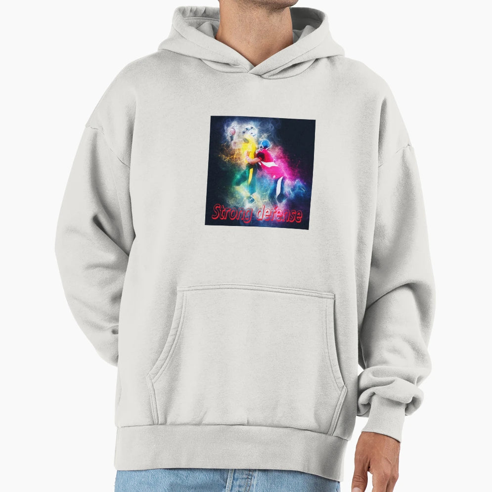 Where Are You Going Strong Defense Hoodie - Minimalist Print Men Women - T-Shirt, Sweatshirt, Hoodie