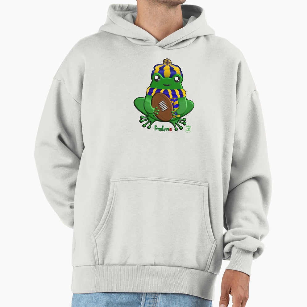 Footy Froglyfe 3 Hoodie - Casual Everyday Wear Men Women - T-Shirt, Sweatshirt, Hoodie