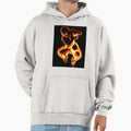 Burning Hoodie - Novelty Apparel Unisex - T-Shirt, Sweatshirt, Hoodie