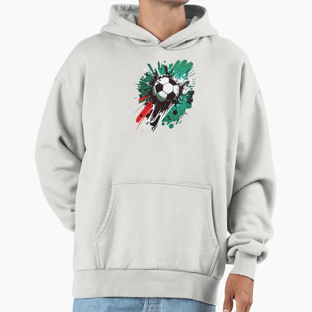 Unleashing Energy Colorful Football Hoodie - Custom Art Print Men Women - T-Shirt, Sweatshirt, Hoodie