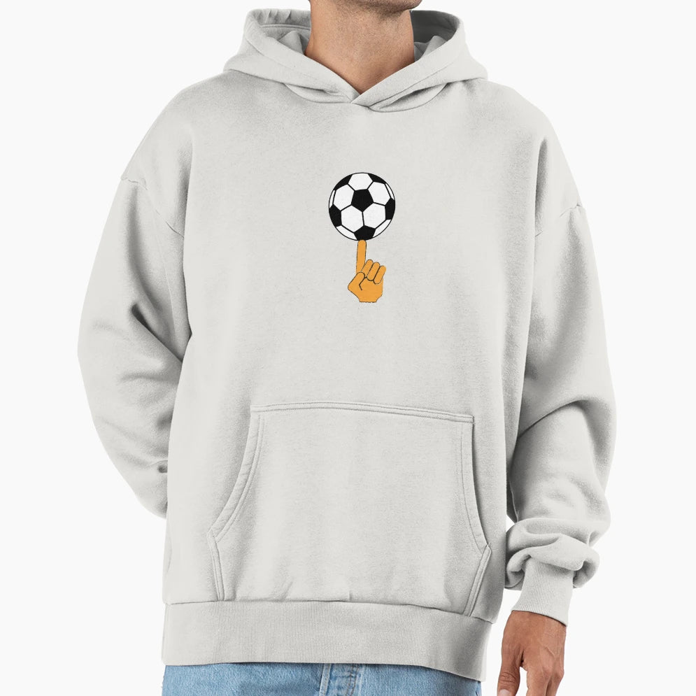 Football Hoodie - Minimalist Print for Adults - T-Shirt, Sweatshirt, Hoodie