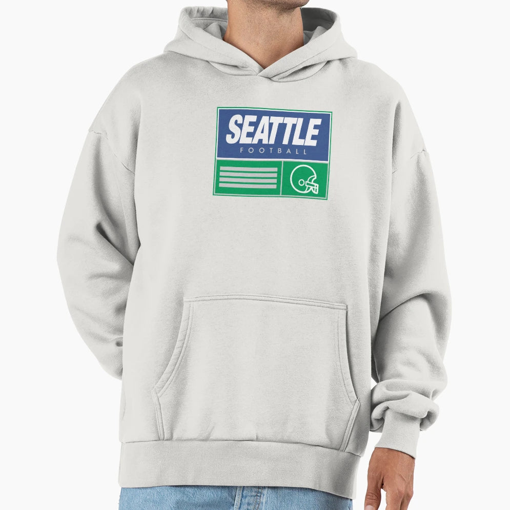 Seattle Soccer Hoodie - Aesthetic Graphic for Adults - T-Shirt, Sweatshirt, Hoodie