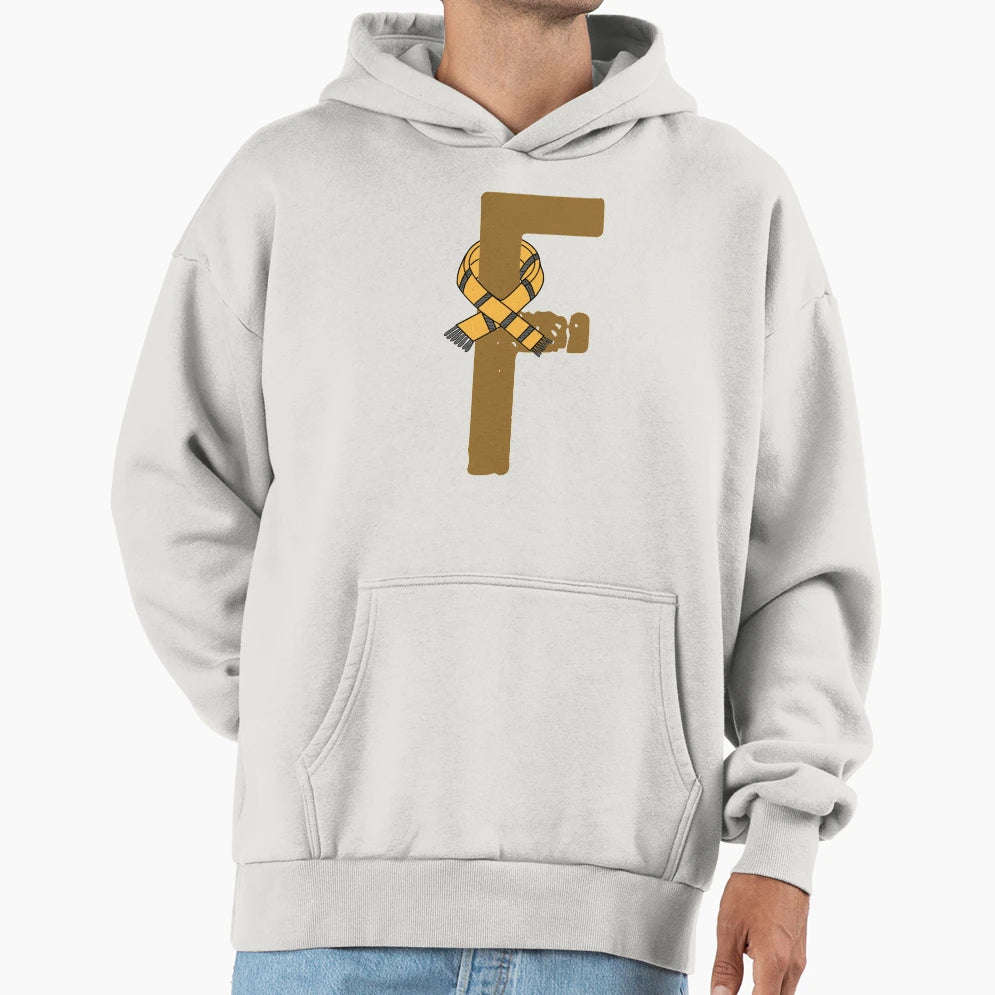 F Letter Magic School Team Badger Hoodie - Streetwear Style Men Women - T-Shirt, Sweatshirt, Hoodie