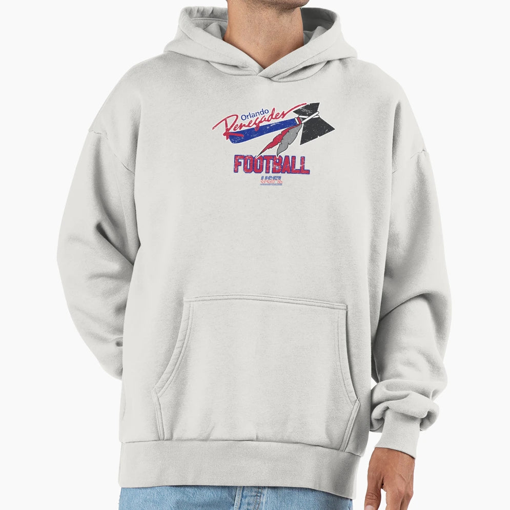 Distressed Orlando Renegades Football Hoodie - Trendy Graphic for Adults - T-Shirt, Sweatshirt, Hoodie