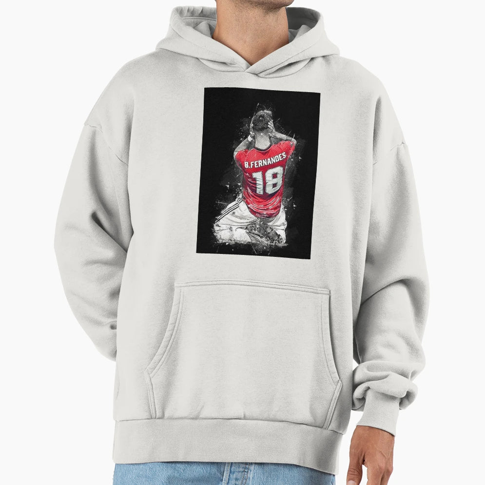 Bruno Fernandes 42 Hoodie - Novelty Apparel Unisex - T-Shirt, Sweatshirt, Hoodie
