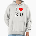 I Love Kevin Durant Hoodie - Streetwear Style for Adults - T-Shirt, Sweatshirt, Hoodie