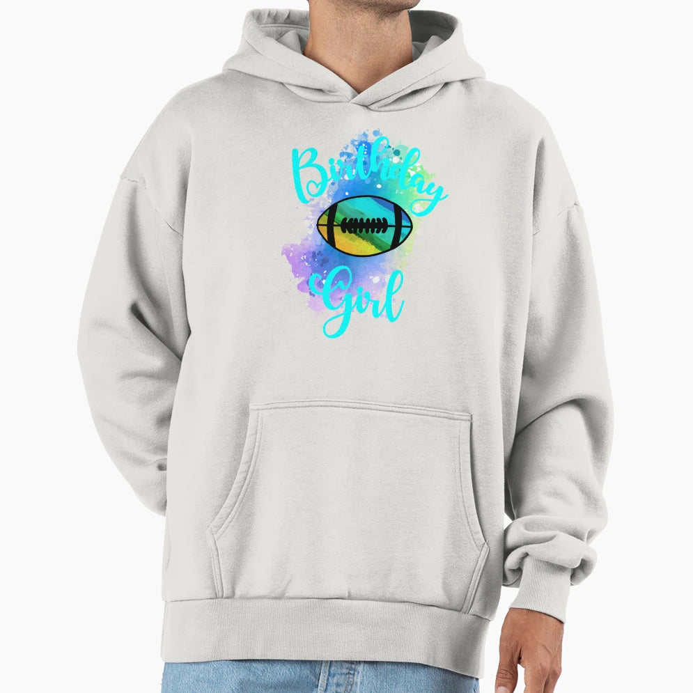 Birthday Rugby Hoodie - Streetwear Style for Adults - T-Shirt, Sweatshirt, Hoodie