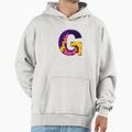 Letter G Monogram Typography Collage Abc Hoodie - Trendy Graphic Unisex - T-Shirt, Sweatshirt, Hoodie