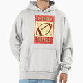American Football Ball Hoodie - Trendy Graphic for Adults - T-Shirt, Sweatshirt, Hoodie