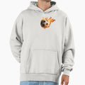Burning Soccer Ball Hoodie - Minimalist Print Unisex - T-Shirt, Sweatshirt, Hoodie