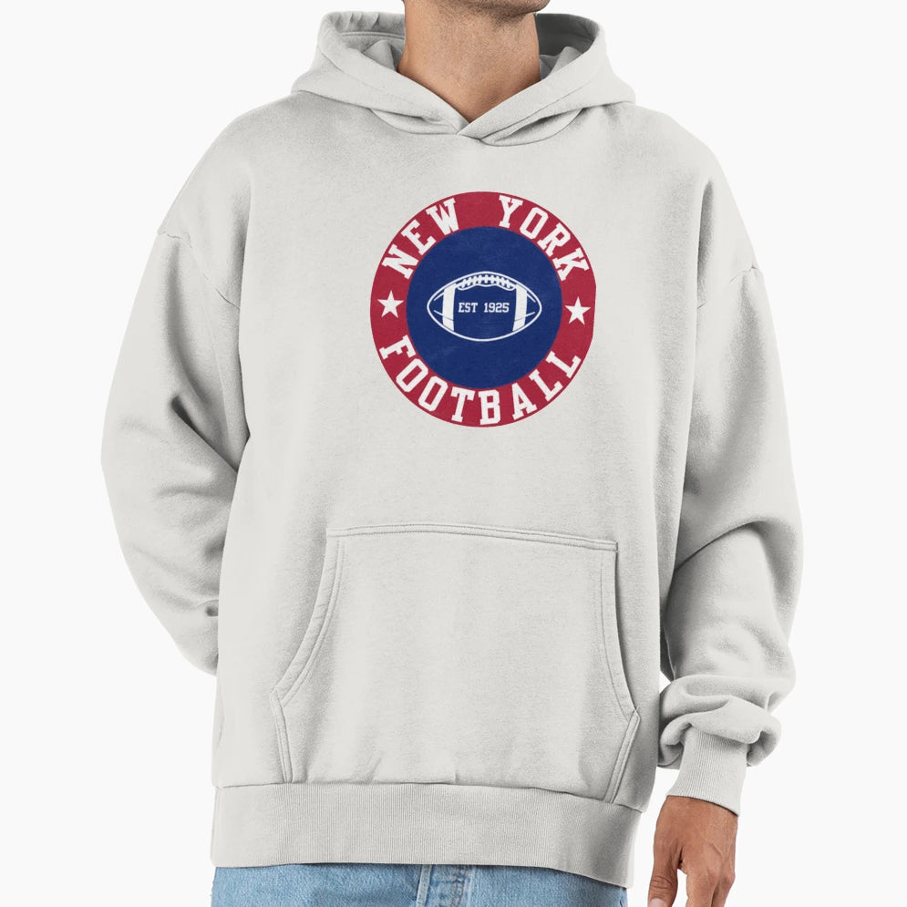 News York Football Hoodie - Streetwear Style Unisex - T-Shirt, Sweatshirt, Hoodie