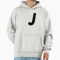 Letter J Word Jota Letra Jj Hoodie - Trendy Graphic for Adults - T-Shirt, Sweatshirt, Hoodie