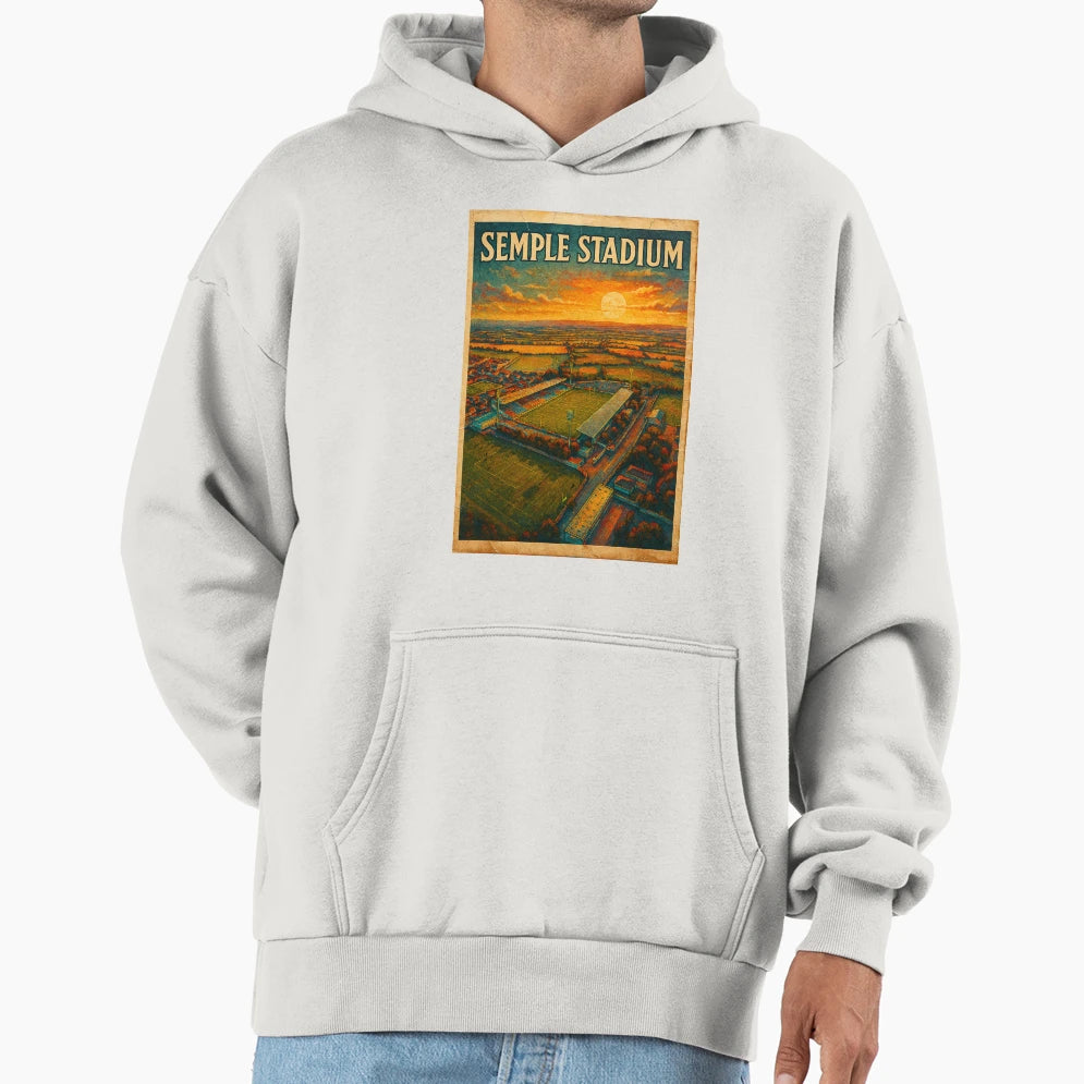 Semple Stadium Hoodie - Custom Art Print Unisex - T-Shirt, Sweatshirt, Hoodie