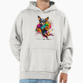 Chihuahua Dog Playing American Hoodie - Streetwear Style for Adults - T-Shirt, Sweatshirt, Hoodie