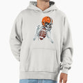 Skeleton Football Halloween Funny Hoodie - Streetwear Style Men Women - T-Shirt, Sweatshirt, Hoodie
