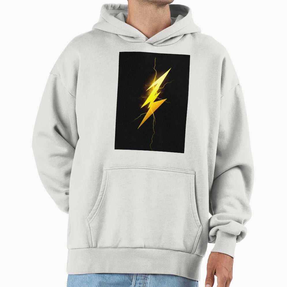 Electrifying Brilliance Bright Hoodie - Minimalist Print Men Women - T-Shirt, Sweatshirt, Hoodie