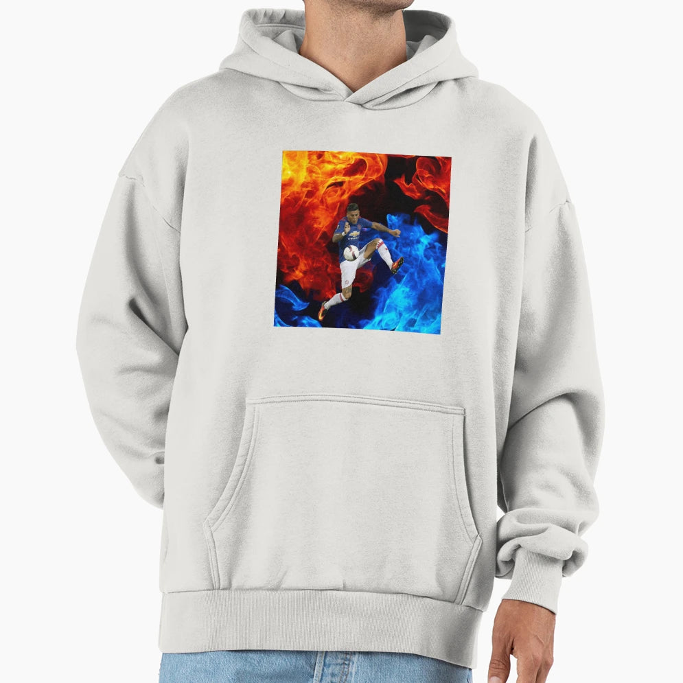 Frames Red Wallpaper Hoodie - Casual Everyday Wear Men Women - T-Shirt, Sweatshirt, Hoodie