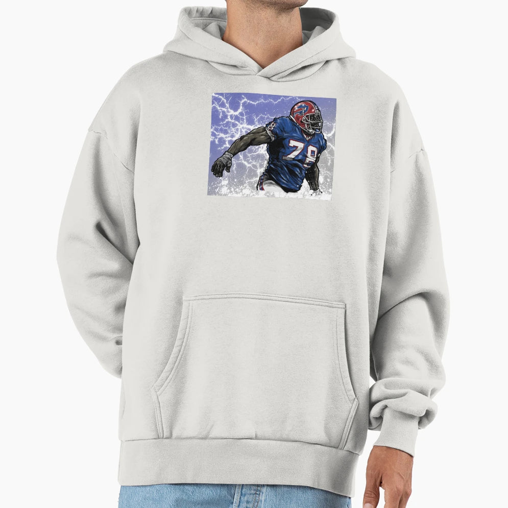 B Smith Fast As Lightning Hoodie - Casual Everyday Wear Unisex - T-Shirt, Sweatshirt, Hoodie