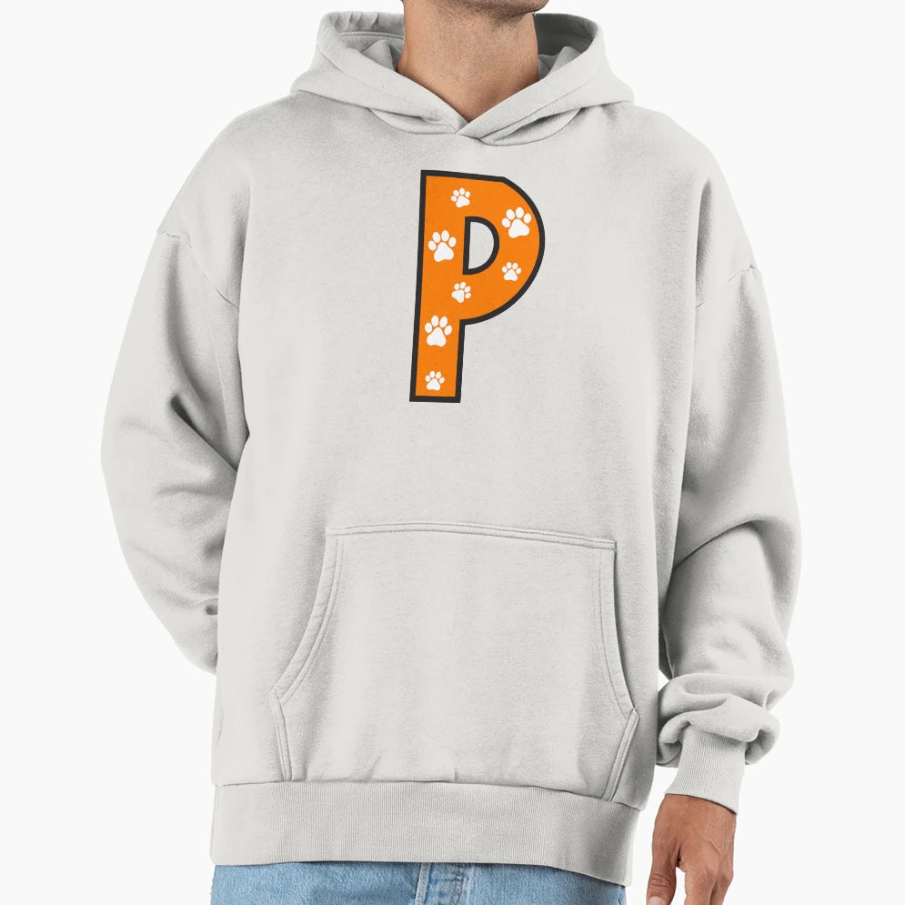 Paw Alphabet Hoodie - Trendy Graphic Unisex - T-Shirt, Sweatshirt, Hoodie