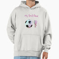 My First Love Soccer Hoodie - Trendy Graphic for Adults - T-Shirt, Sweatshirt, Hoodie