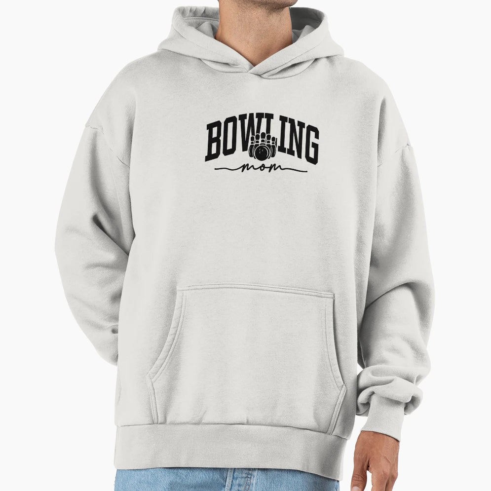 Bowling Mom Sports Mom Bowling Mama Hoodie - Custom Art Print Men Women - T-Shirt, Sweatshirt, Hoodie