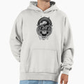 Racing Skull Motorcycle Gifts And Presents Hoodie - Unique Graphic Unisex - T-Shirt, Sweatshirt, Hoodie