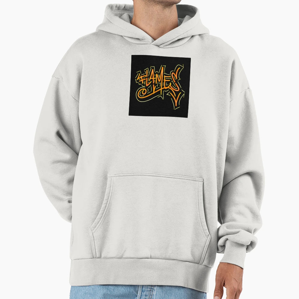Flames Hoodie - Casual Everyday Wear for Adults - T-Shirt, Sweatshirt, Hoodie