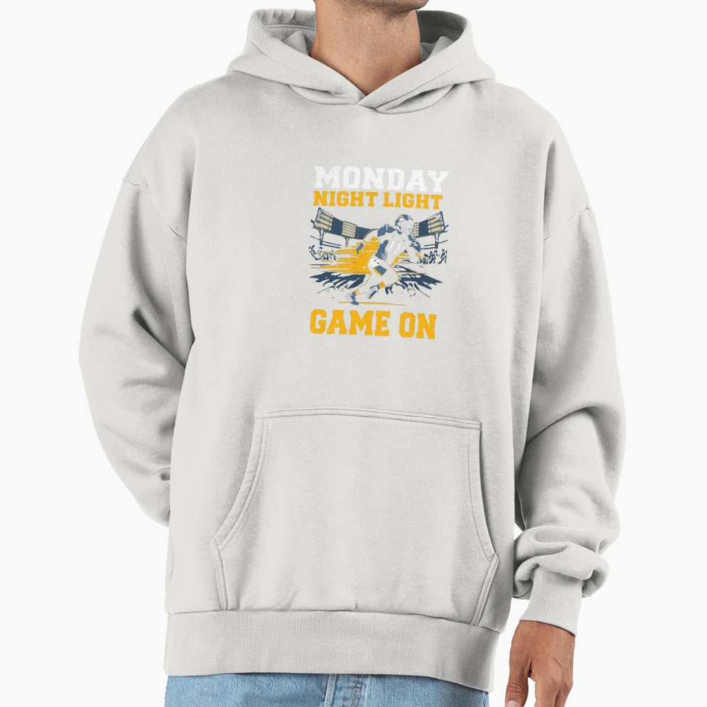 Under Lights Monday Night Football Spirit Hoodie - Streetwear Style Unisex - T-Shirt, Sweatshirt, Hoodie